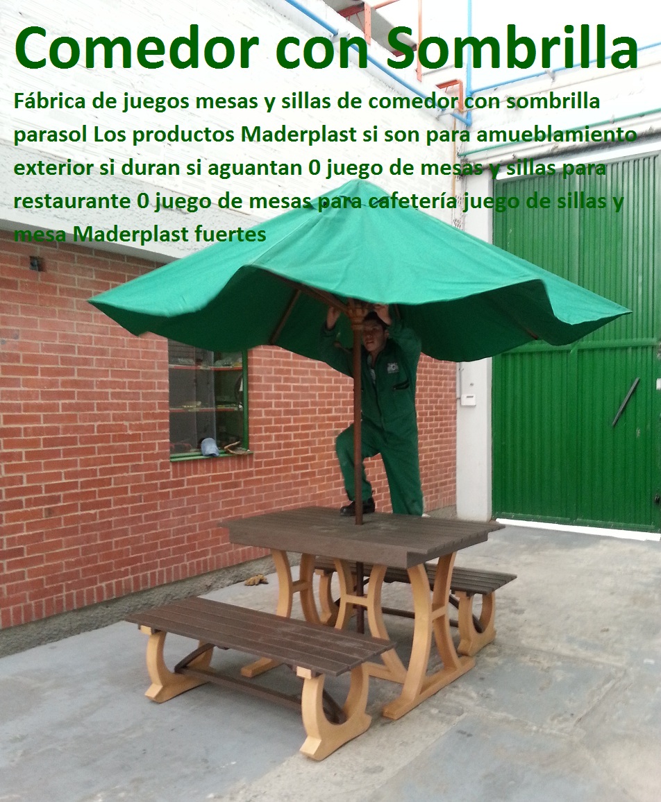 Juegos mesas Sillas con parasol para Exteriores de Madera Maderplast 0, Tipos de Madera Para Techos Exteriores 0, Mesas con Sombrilla Para Negocio 0, Muebles y Accesorios Madera plástica Maderplast 0, Sillas y Mesas Restaurante Juegos mesas Sillas con parasol para Exteriores de Madera Maderplast 0Muebles Campestres Para Exteriores 0 Muebles De Terrazas De Exterior 0 Interior 0 Muebles De Jardín Y Exteriores 0 Muebles Para Exteriores De Madera Plástica Maderplast 0 Muebles Para Hostelería Y Hotelería 0 Muebles Para Cafeteria 0 Muebles Para Restaurante 0 Diseño de Muebles Campestres 0 Fábrica de muebles Campestres, , Tipos de Madera Para Techos Exteriores 0, Mesas con Sombrilla Para Negocio 0, Muebles y Accesorios Madera plástica Maderplast 0, Sillas y Mesas Restaurante